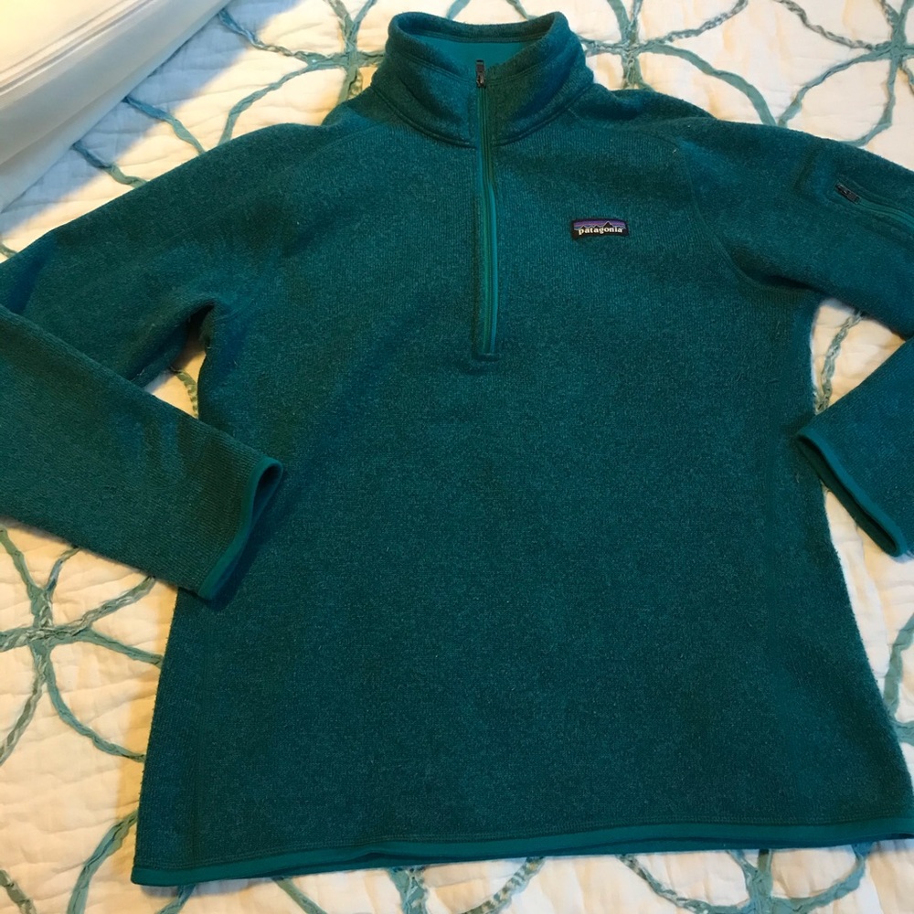 Teal Patagonia Better Sweater